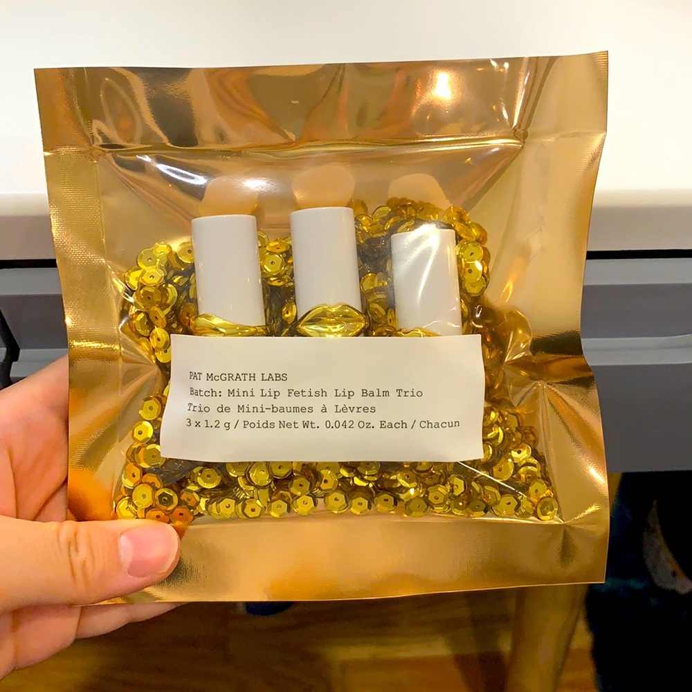 PAT McGRATH LABS mini lip fetish lip balm trio